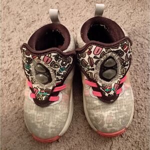 Nike LeBron XIX Toddler Fast Food The King Sneakers Size 9c DD0417-001 PRE-OWNED